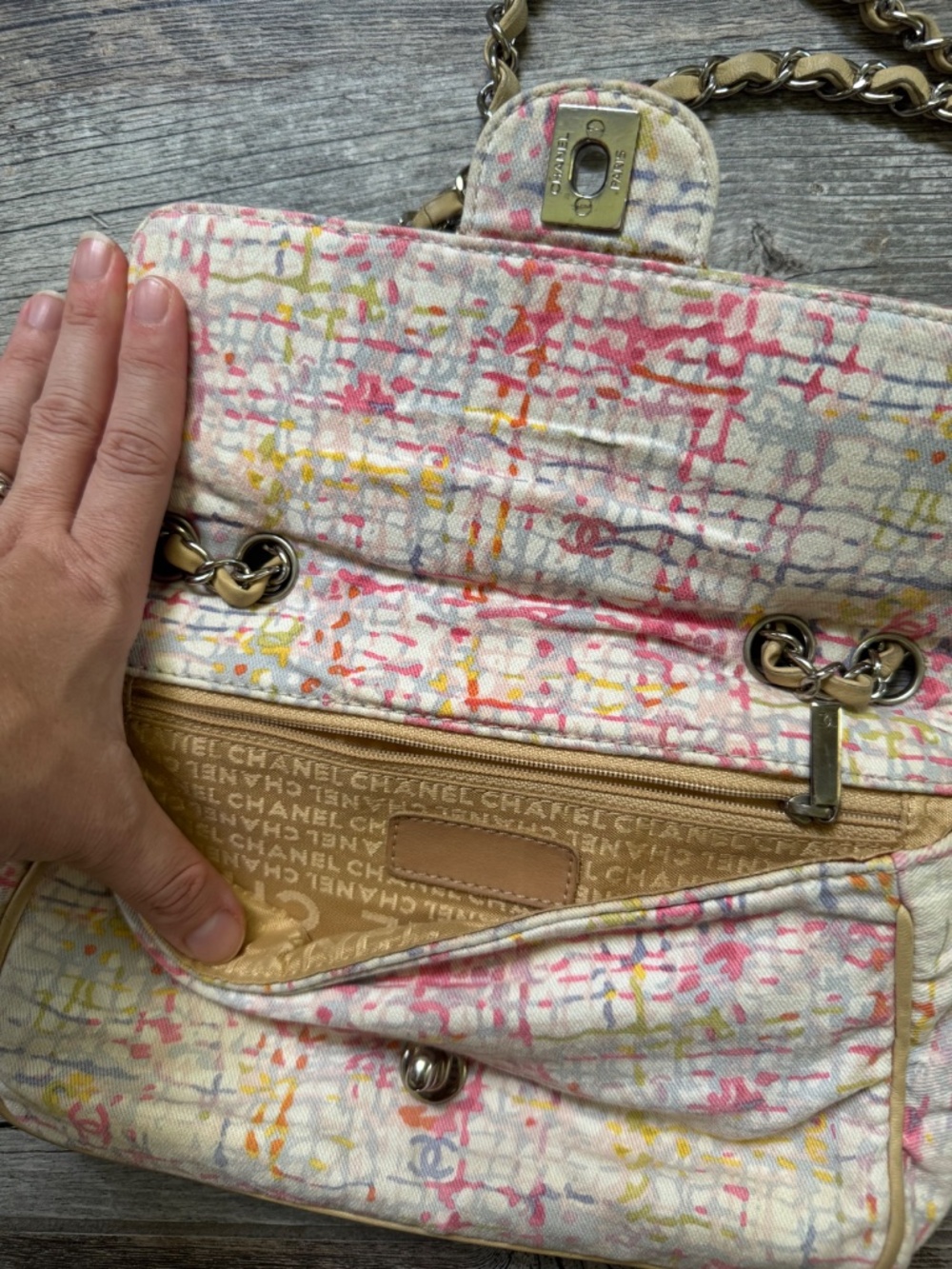 Chanel Watercolor Flap Bag - Picture 6 of 12
